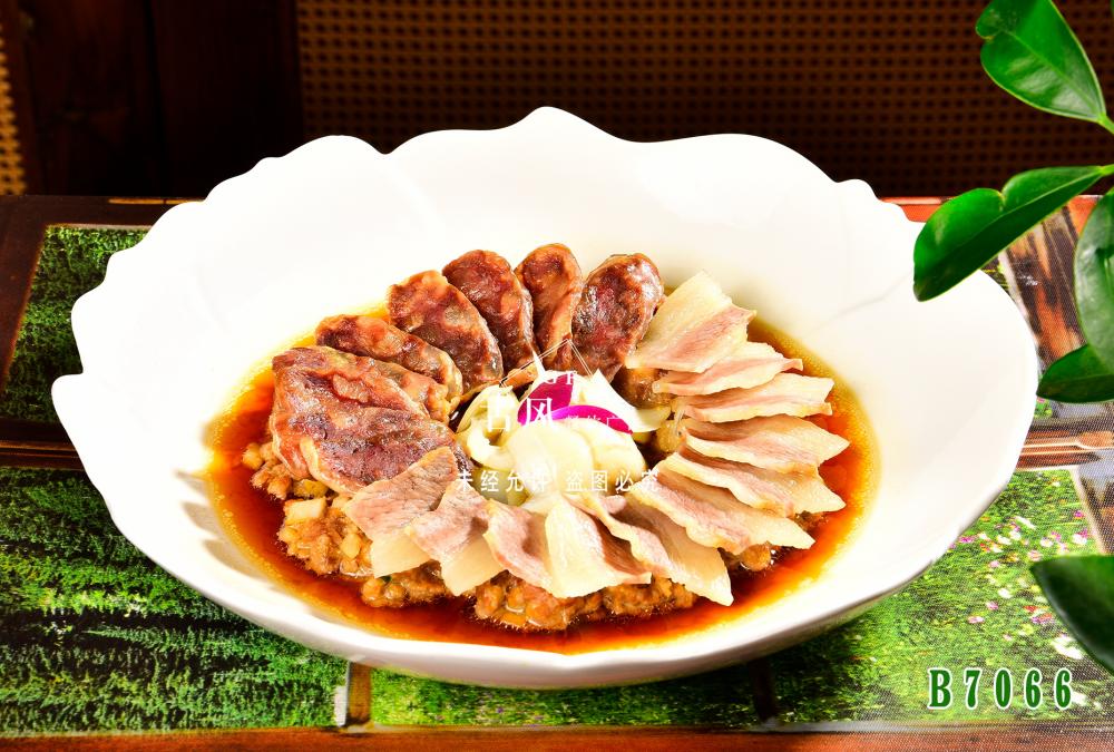 B7066臘味蒸肉餅