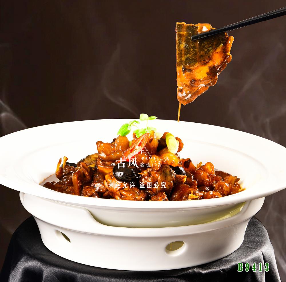 B9413甲魚牛鞭  牛鞭花(huā)甲魚