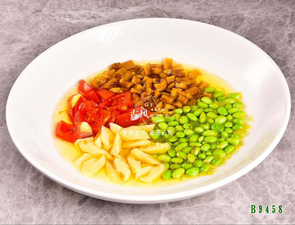 B9458邊竹筍蘿蔔幹蒸毛豆