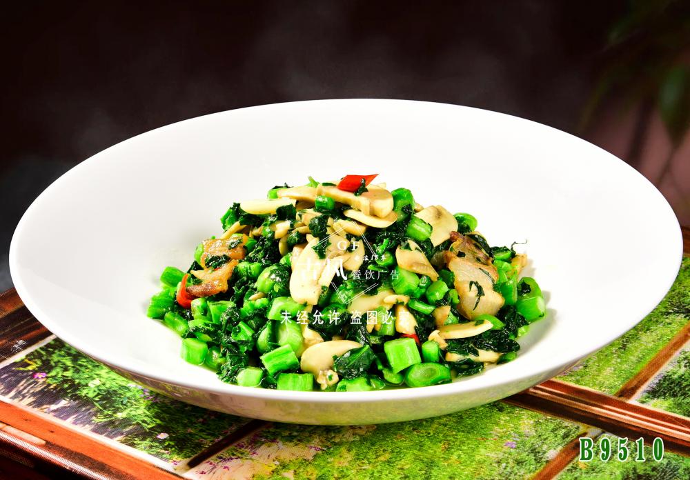 B9510口蘑手捏菜